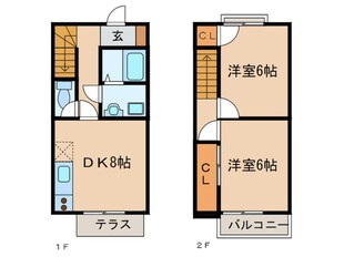 ルピナス穴橋の物件間取画像